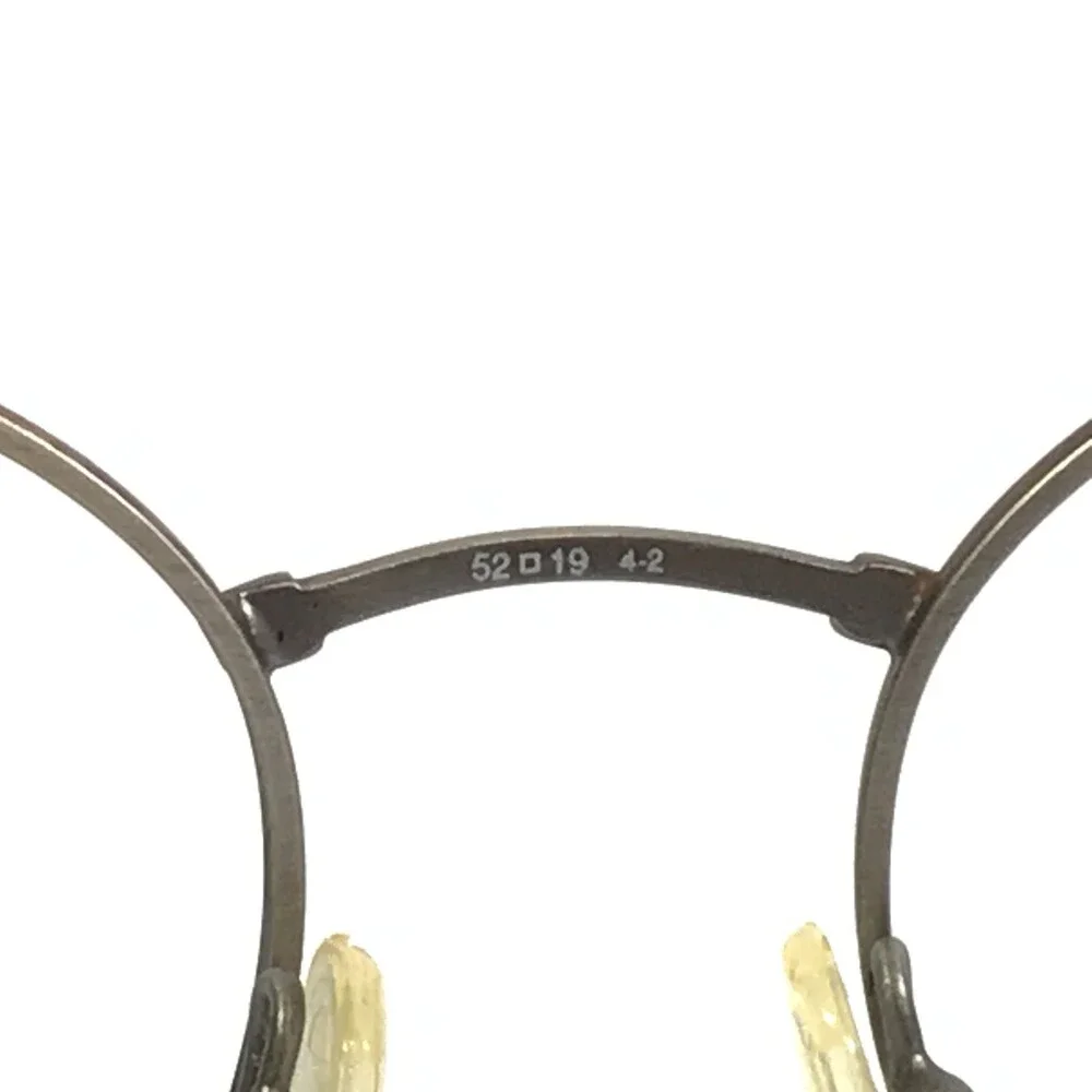 Vintage Gucci Eyeglasses Frames GG2285 HK6 Brown Antique Gray Wire Rim 52-19-145